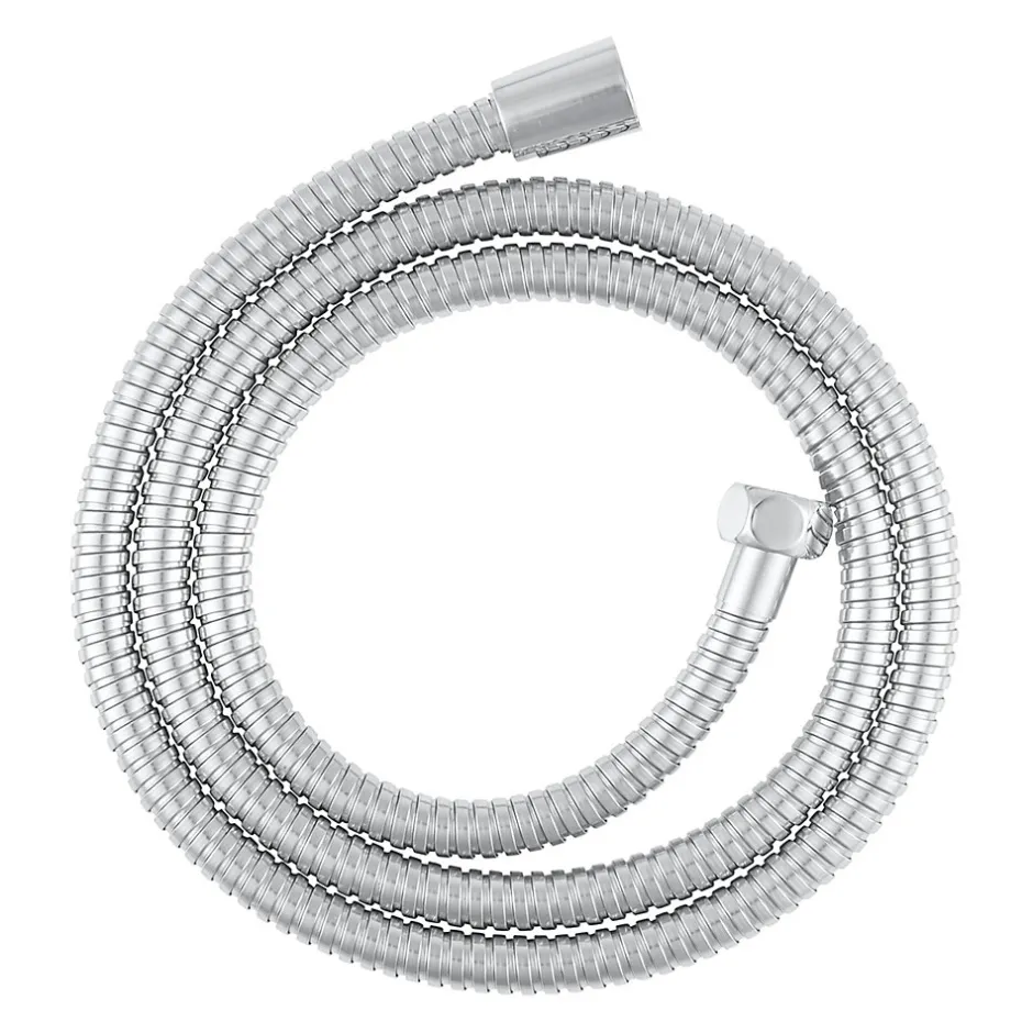 Flexible de douche en acier inoxydable coloris argent longueur 1,50 m* Pommeau De Douche, Flexible Et Barre De Douche