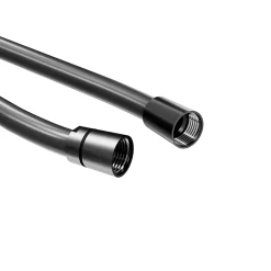 GoodHome Flexible de douche titane 1,75m* Pommeau De Douche, Flexible Et Barre De Douche