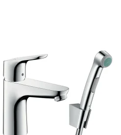 Hansgrohe Focus Set bidette, bonde Push-Open, chromé (31927000)