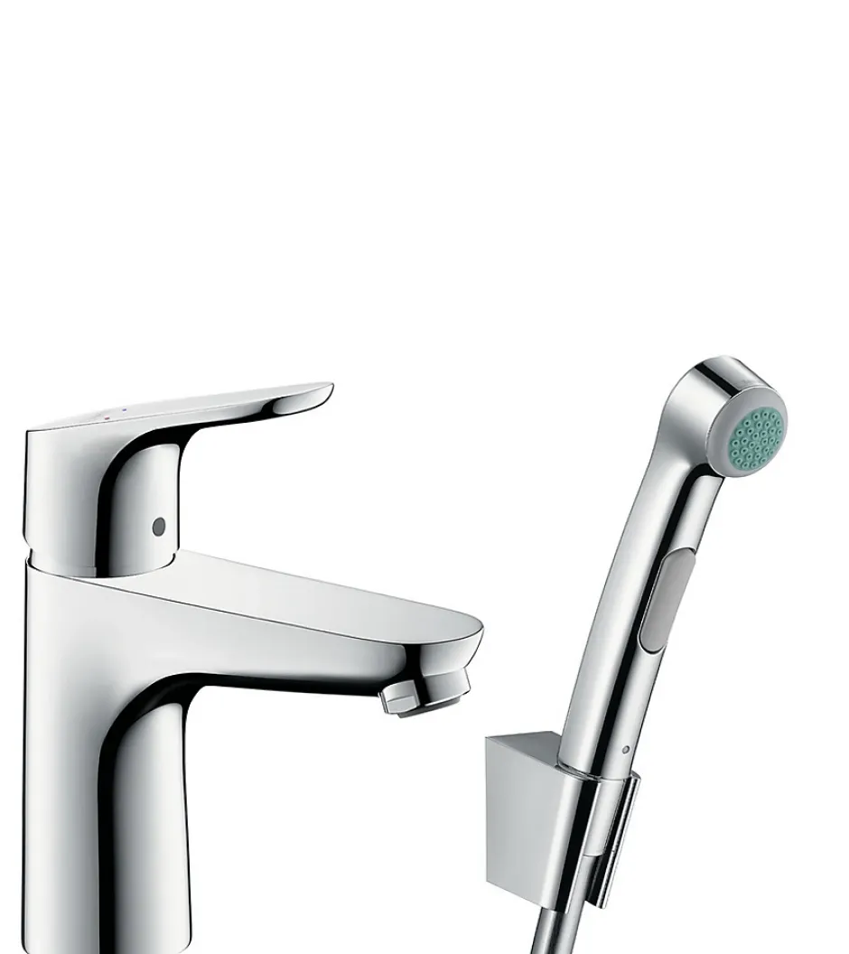 Hansgrohe Focus Set bidette, bonde Push-Open, chromé (31927000)* Bidet