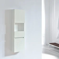 Stano Grande armoire de rangement ESSENTIEL hauteur 120 cm melamine blanc