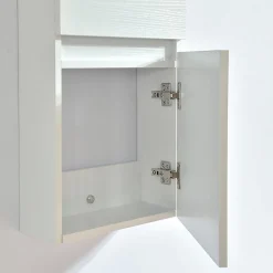Stano Grande armoire de rangement ESSENTIEL hauteur 120 cm melamine blanc
