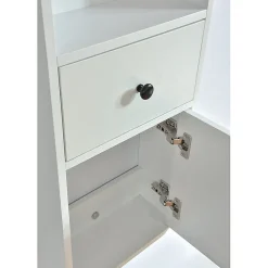 Stano Grande armoire de rangement ARMARIA finition melamine blanc 120 cm