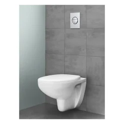 Grohe - Cuvette WC suspendue Bau Ceramic - Porcelaine vitrifiée - Rimless - Chasse 3 6 litres