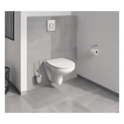 Grohe - Cuvette WC suspendue Bau Ceramic - Porcelaine vitrifiée - Rimless - Chasse 3 6 litres