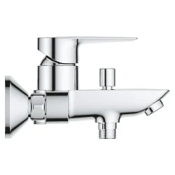 Grohe BauEdge Mitigeur Monocommande Bain/Douche, Chrome (23914001)* Robinet De Baignoire