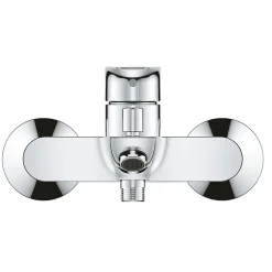 Grohe BauEdge Mitigeur Monocommande Bain/Douche, Chrome (23914001)* Robinet De Baignoire