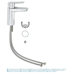 Grohe BauEdge Mitigeur monocommande Lavabo Taille S 23330000* Robinet Lavabo Et Vasque