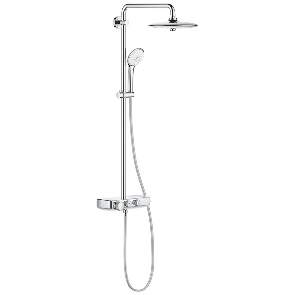 Grohe Colonne de douche avec mitigeur thermostatique Euphoria SmartControl System 260 Mono 26509000* Colonne De Douche Thermostatique