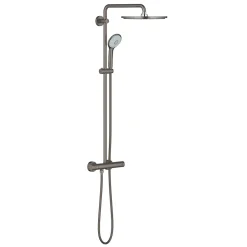 Grohe Colonne de douche thermostatique Euphoria System 310 Hard Graphite brossé 26075AL0* Colonne De Douche Thermostatique