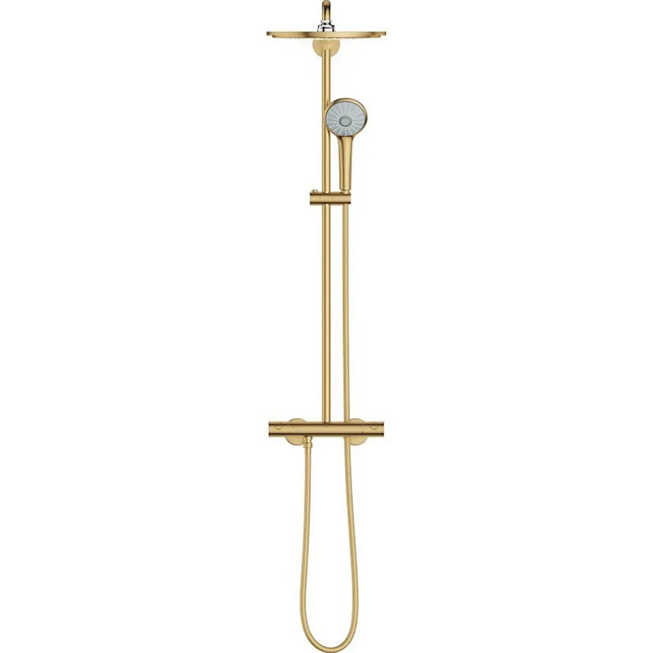 Grohe Colonne de douche thermostatique Euphoria System 310 Cool Sunrise brossé 26075GN0