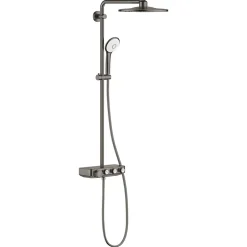 Grohe Colonne de douche XXL thermostatique Euphoria SmartControl System 310 Hard Graphite brossé 26507AL0* Colonne De Douche Thermostatique