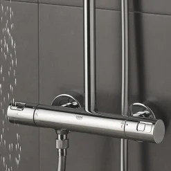 Grohe Colonne Douche Thermostatique VITALIO JOY SYSTEM 260 Chromé 26403001* Colonne De Douche Thermostatique