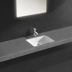 Grohe Cube Ceramic vasque à encastrer par dessous 50 cm, blanc (G3948000H)