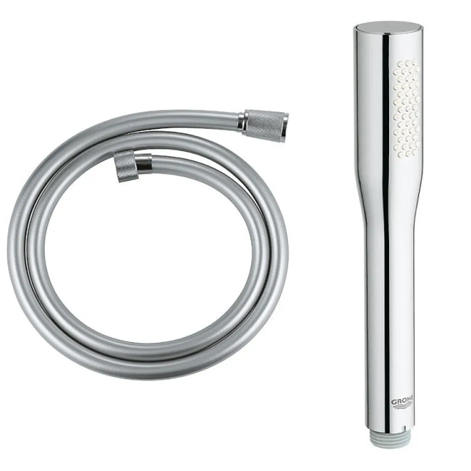Grohe Douchette 1 jet Euphoria Cosmopolitan avec flexible* Pommeau De Douche, Flexible Et Barre De Douche