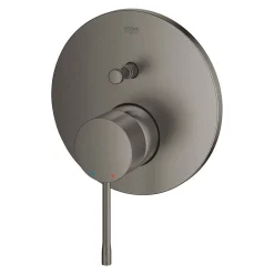 Grohe Essence mitigeur mécanique 2 sorties avec inverseur, finition Hard Graphite Brossé (24058AL1)* Colonne De Douche Mécanique
