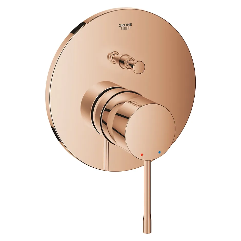 Grohe Essence mitigeur monocommande 2 sorties avec inverseur, cuivre (G24058DA1)* Robinet De Douche