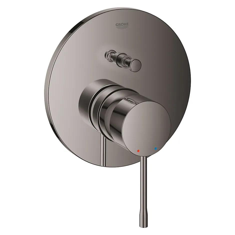 Grohe Essence mitigeur monocommande 2 sorties avec inverseur, gris (G24058A01)