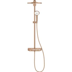 Grohe Euphoria Smartcontrol System 310 Duo, Colonne de douche avec mitigeur thermostatique, Warm Sunset brossé (26507DL0)