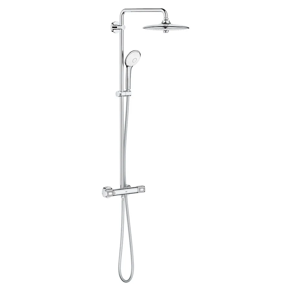 Grohe EUPHORIA SYSTEM 260 colonne de douche thermostatique XL, Chrome, (27296003)* Colonne De Douche Hydromassante