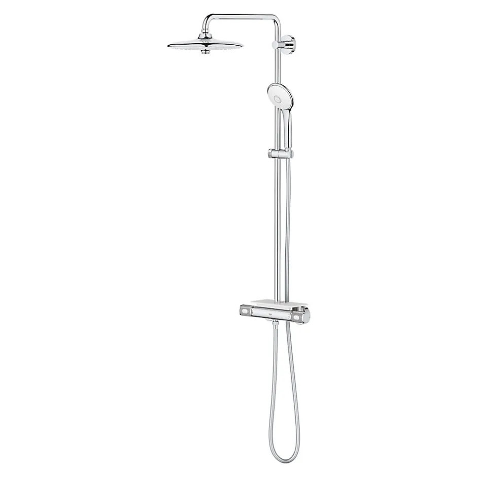 Grohe EUPHORIA SYSTEM 260 colonne de douche thermostatique XL, Chrome, (27296003)* Colonne De Douche Hydromassante
