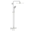 Grohe EUPHORIA SYSTEM XXL 310 - Système de douche thermostatique pour montage mural, SuperSteel (26075DC0)* Colonne De Douche Hydromassante