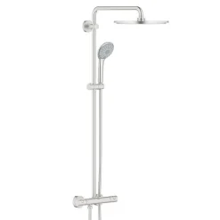 Grohe EUPHORIA SYSTEM XXL 310 - Système de douche thermostatique pour montage mural, SuperSteel (26075DC0)* Colonne De Douche Hydromassante