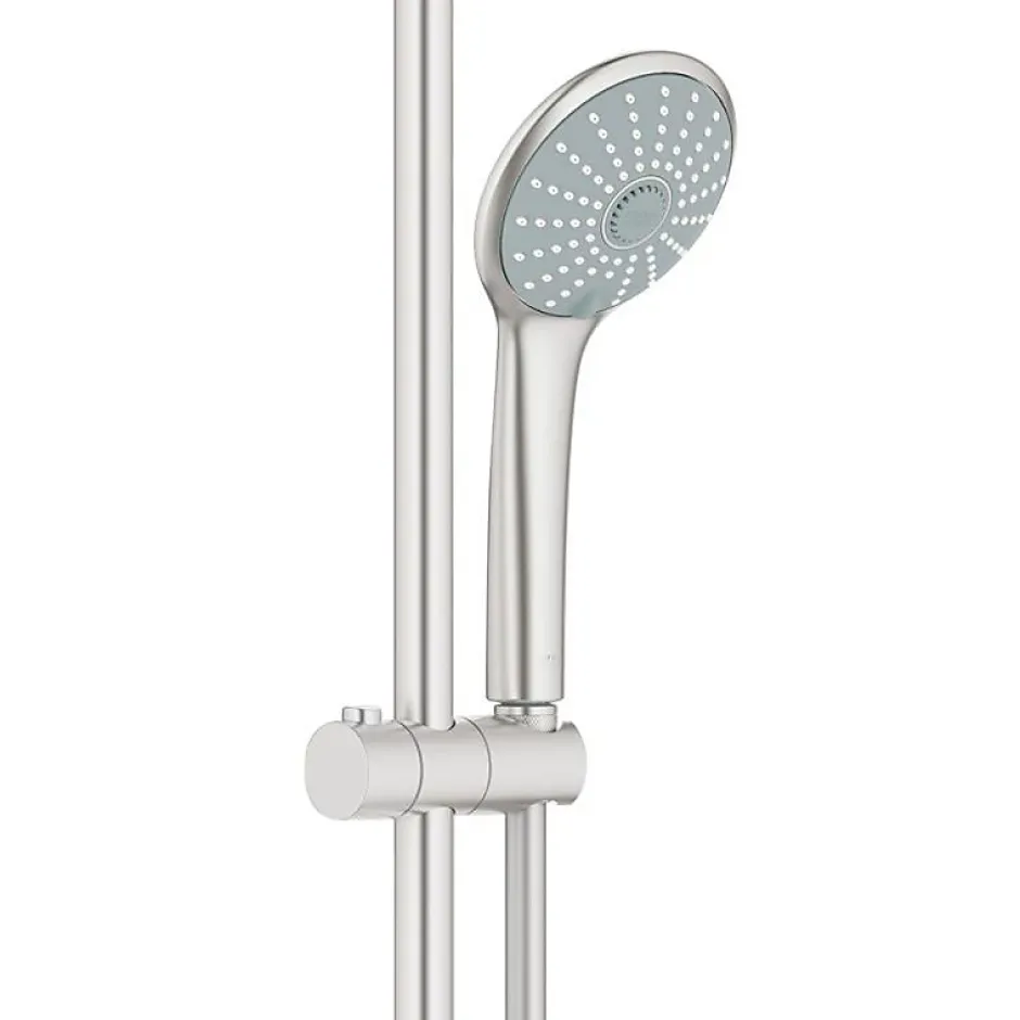 Grohe EUPHORIA SYSTEM XXL 310 - Système de douche thermostatique pour montage mural, SuperSteel (26075DC0)* Colonne De Douche Hydromassante