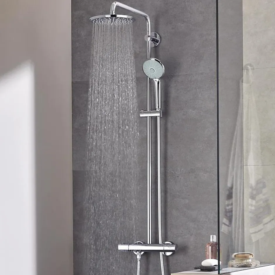 Grohe EUPHORIA XXL 210 - Colonne de douche thermostatique (27964000)* Colonne De Douche Hydromassante