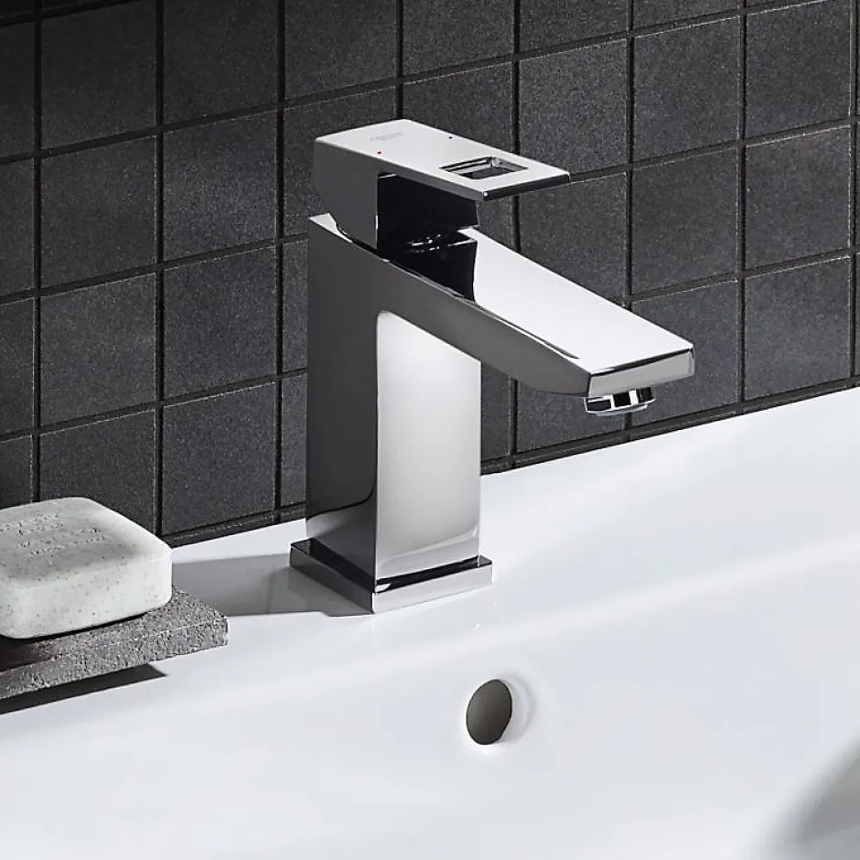 Grohe Eurocube - Lot de 2 mitigeurs monocommande 1/2" LavaboTaille M (23445000-DUO)