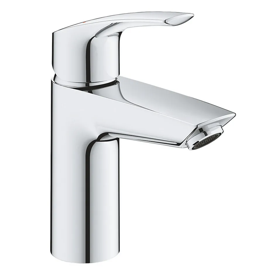 Grohe EUROSMART Mitigeur monocommande de lavabo Taille S, Chrome (32154003)