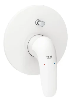 Grohe Eurostyle Set de finition pour mitigeur monocommande, 2 sorties, Blanc/ Chrome (29099LS3)