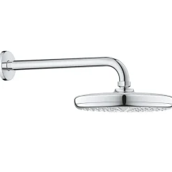 Grohe Grohtherm Set de douche encastré avec mitigeur thermostatique, douche de tête 210mm + Douchette avec support mural, Chrome* Colonne De Douche Sans Robinetterie