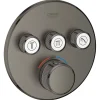 Grohe Grohtherm SmartControl Set de finition thermostatique encastrée 3 sorties (29121AL0)