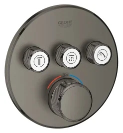 Grohe Grohtherm SmartControl Set de finition thermostatique encastrée 3 sorties (29121AL0)