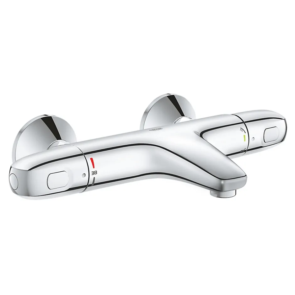 Grohe GROHTHETM 1000 Mitigeur Thermostatique Bain/Douche, Chrome (34816003)* Robinet De Baignoire