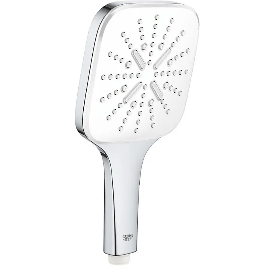 Grohe Mitigeur bain douche Precision Get avec douchette 3jets Vitalio Smartactive 130 Cube et flexible 200cm