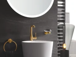 Grohe Mitigeur lavabo Essence Taille L Cool Sunrise brossé