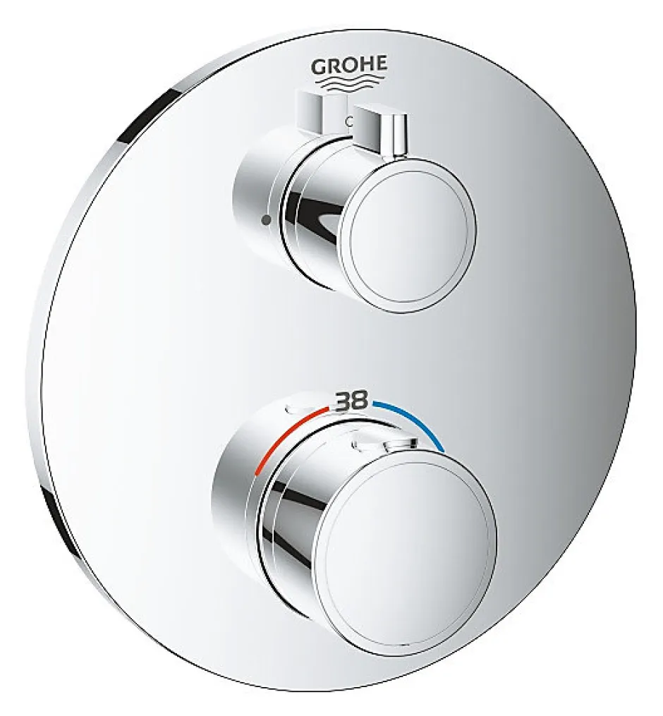 Grohe Mitigeur thermostatique de douche, chromé (24075000)