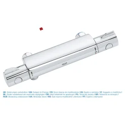 Grohe Mitigeur thermostatique Douche GROTHERM 800 Chromé 34561000