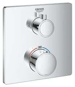 Grohe Mitigeur thermostatique de douche pour Bain/Douche, chrome (24079000)