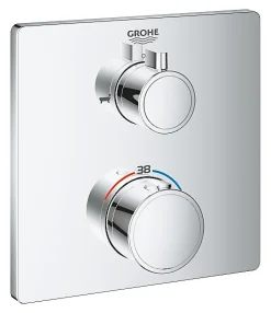 Grohe Mitigeur Thermostatique Bain/Douche (24080000)* Colonne De Douche Sans Robinetterie