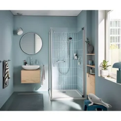 Grohe Precision Flow Mitigeur Thermostatique ensemble de douche avec barre 60cm 34800001* Colonne De Douche Thermostatique