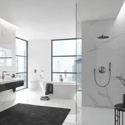 Grohe Rainshower Cosmopolitan 310 Ensemble douche de tête et bras 380 mm, 1 jet (26066AL0)* Colonne De Douche Sans Robinetterie
