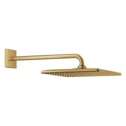 Grohe Rainshower Mono 310 Cube Ensemble douche de tête 1 jet et bras 422mm, Cool Sunrise brossé (26564GN0)