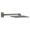 Grohe Rainshower Smartactive 310 Cube Set douche de tête 2 jets et bras 430mm, Hard Graphite brossé (26479AL0)