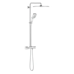 Grohe Rainshower Smartactive 310, colonne de douche 2 en 1, avec mitigeur thermostatique, chrome (26652000)