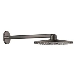 Grohe Rainshower Smartactive 310 Set de douche de tête ronde et bras 430mm, 2 jets, Hard graphite (26475A00)* Colonne De Douche Sans Robinetterie