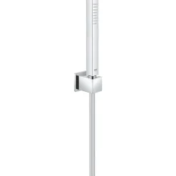 Grohe Set de douche Mitigeur de douche Essence + Douchette Stick 1 jet, support mural, flexible, Chrome (33636001-CUBESTICK)