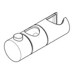 Grohe Support de douchette amovible Vitalio pour barre de douche 22 mm 27723000